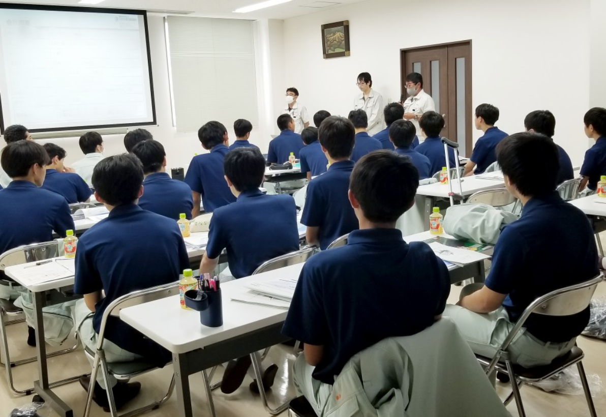 小野田工業高等学校 見学