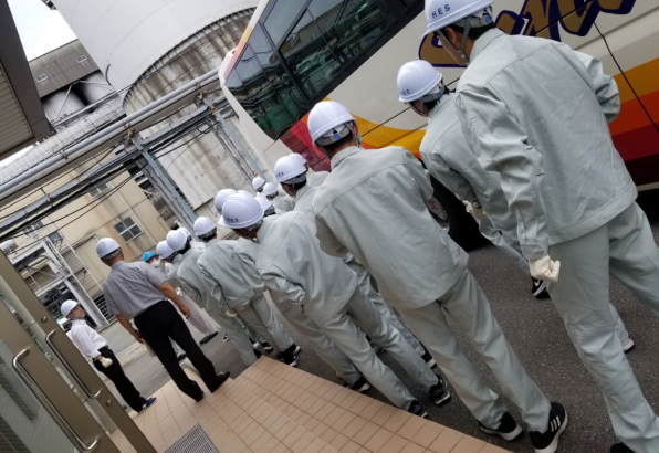 小野田工業高等学校 見学