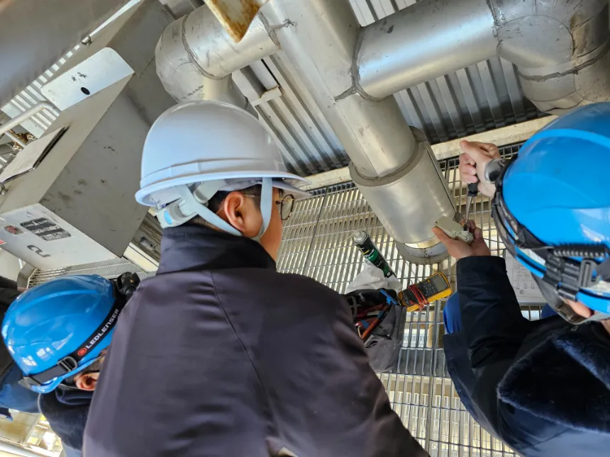 宇部工業高等学校　インターンシップ受入03