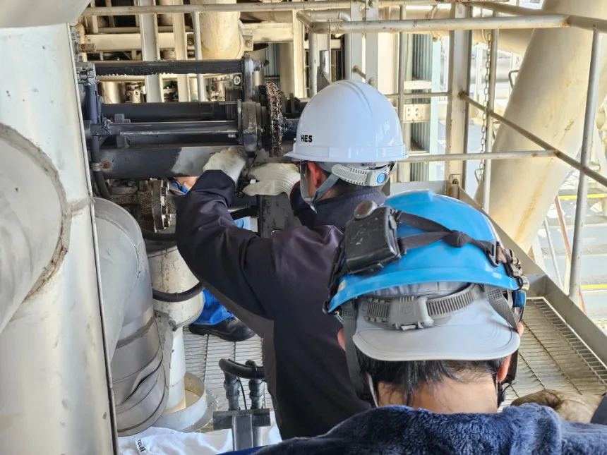 宇部工業高等学校　インターンシップ受入04