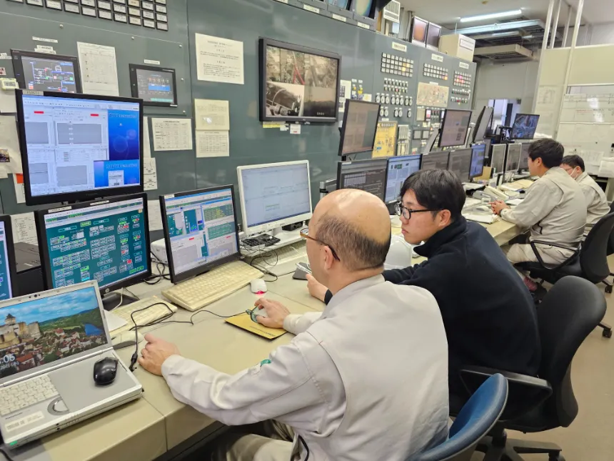 エネクス電力(株)職場研修01