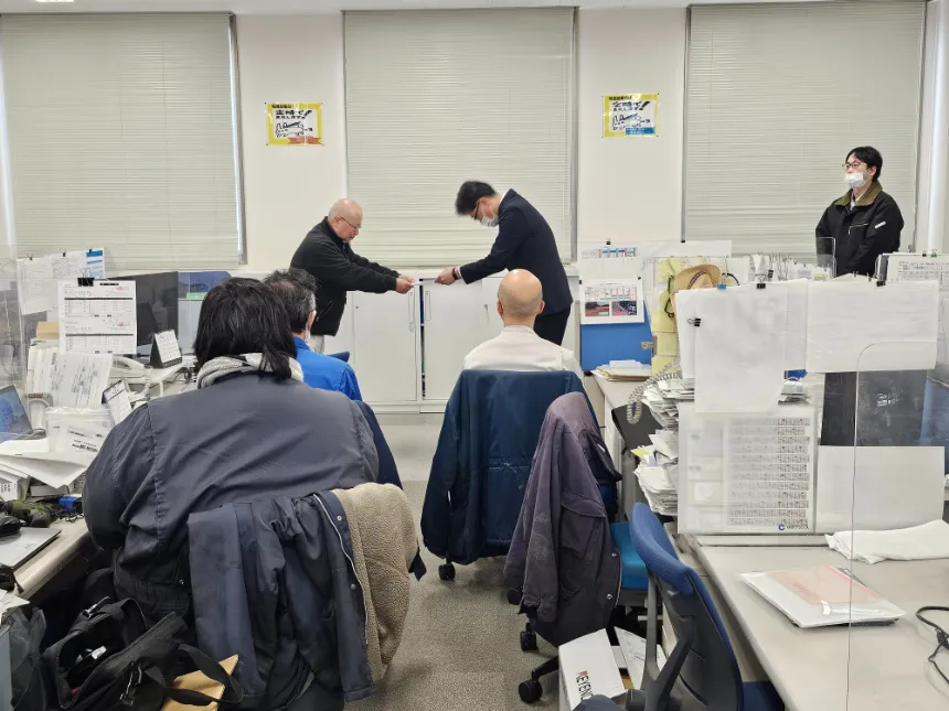 3月1日　中途入社1名01