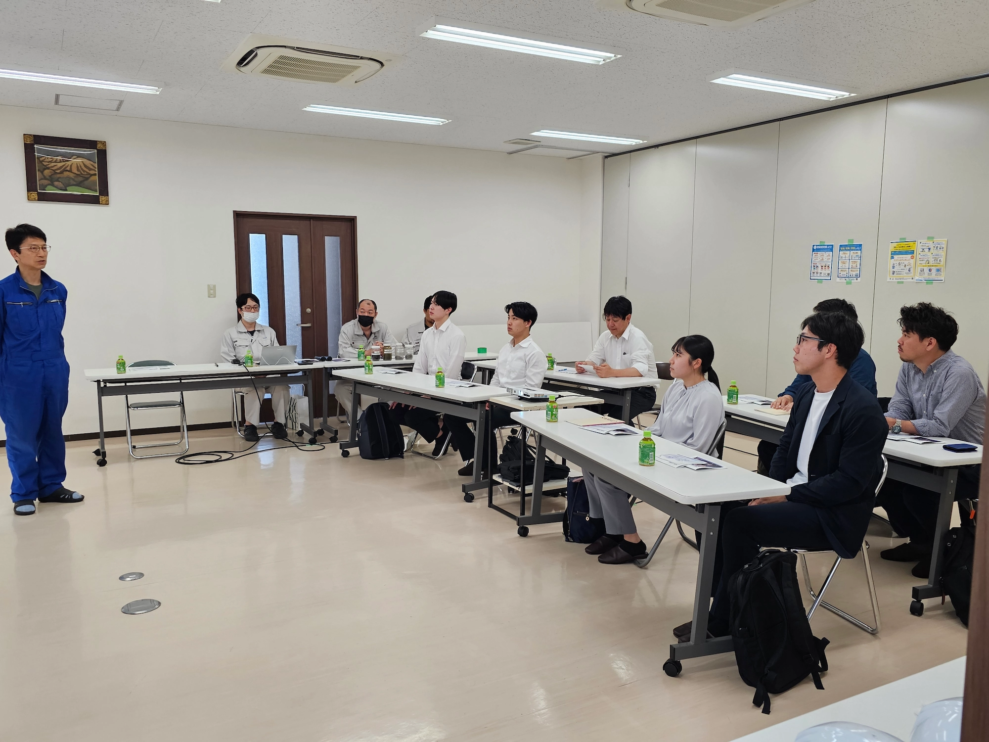 伊藤忠エネクス新入社員の皆様がHES本社に来社02